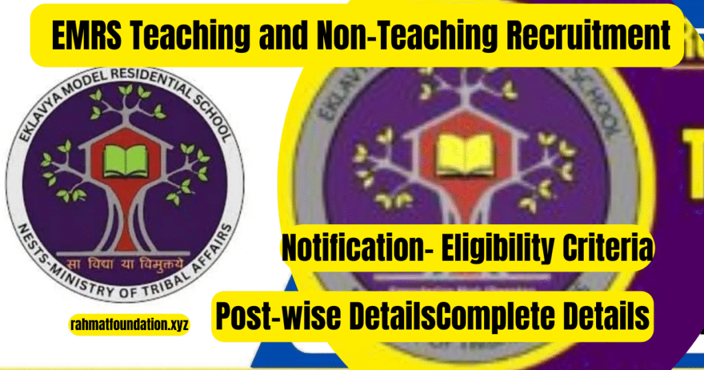 EMRS Teaching and Non-Teaching Recruitment