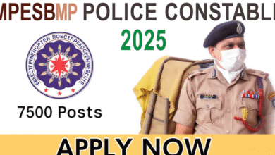 MPESB MP Police Constable Online Form
