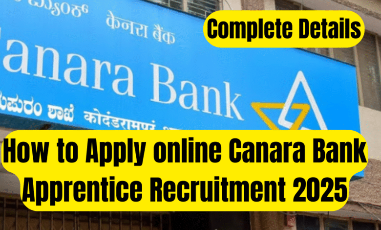 Canara Bank Apprentice Recruitment
