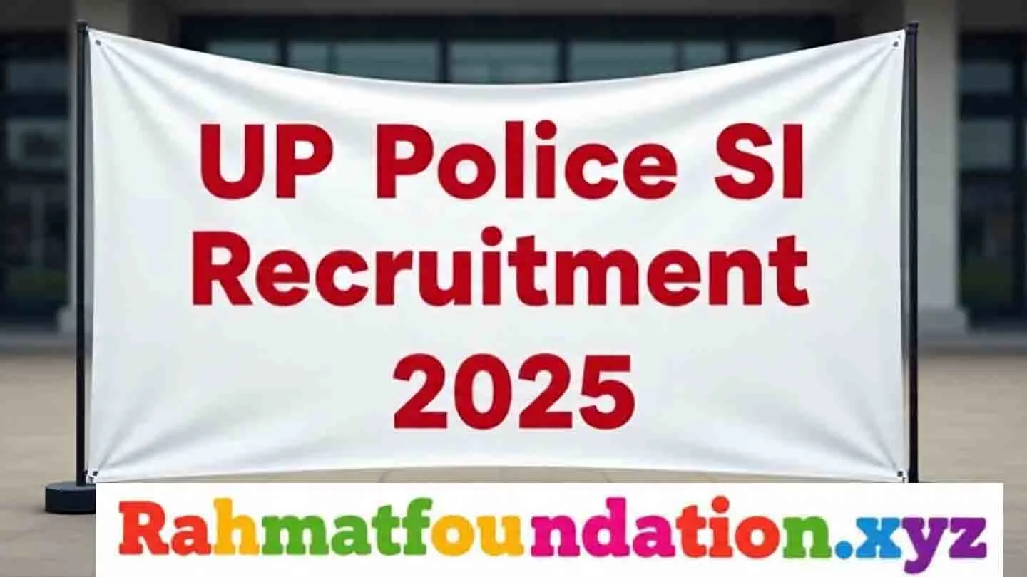 UP Police SI Recruitment 2025