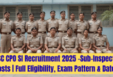SSC CPO SI Recruitment