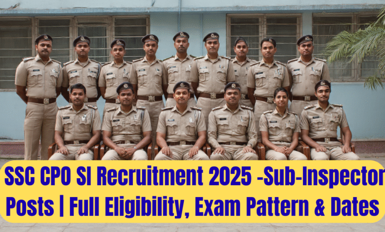 SSC CPO SI Recruitment